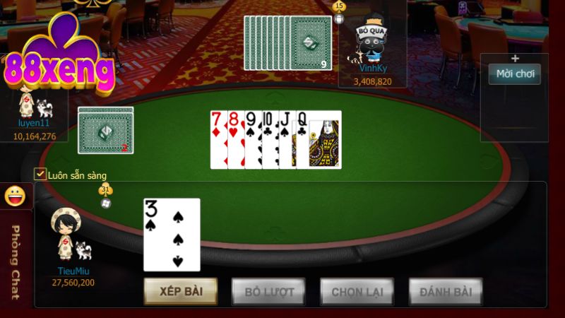 Hướng Dẫn Cách Chơi Sâm Vỡ Lòng Cho Người Mới Nhập Môn 2 Game thủ có thể sử dụng cách chơi Sâm đánh sảnh dài tuỳ theo tình hình bài nhận